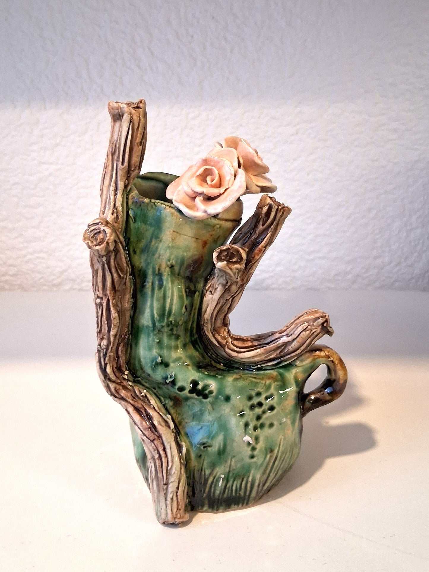 Branch Vase - Mossy Wood Arts