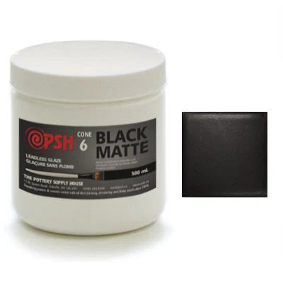 Black Matte Glaze