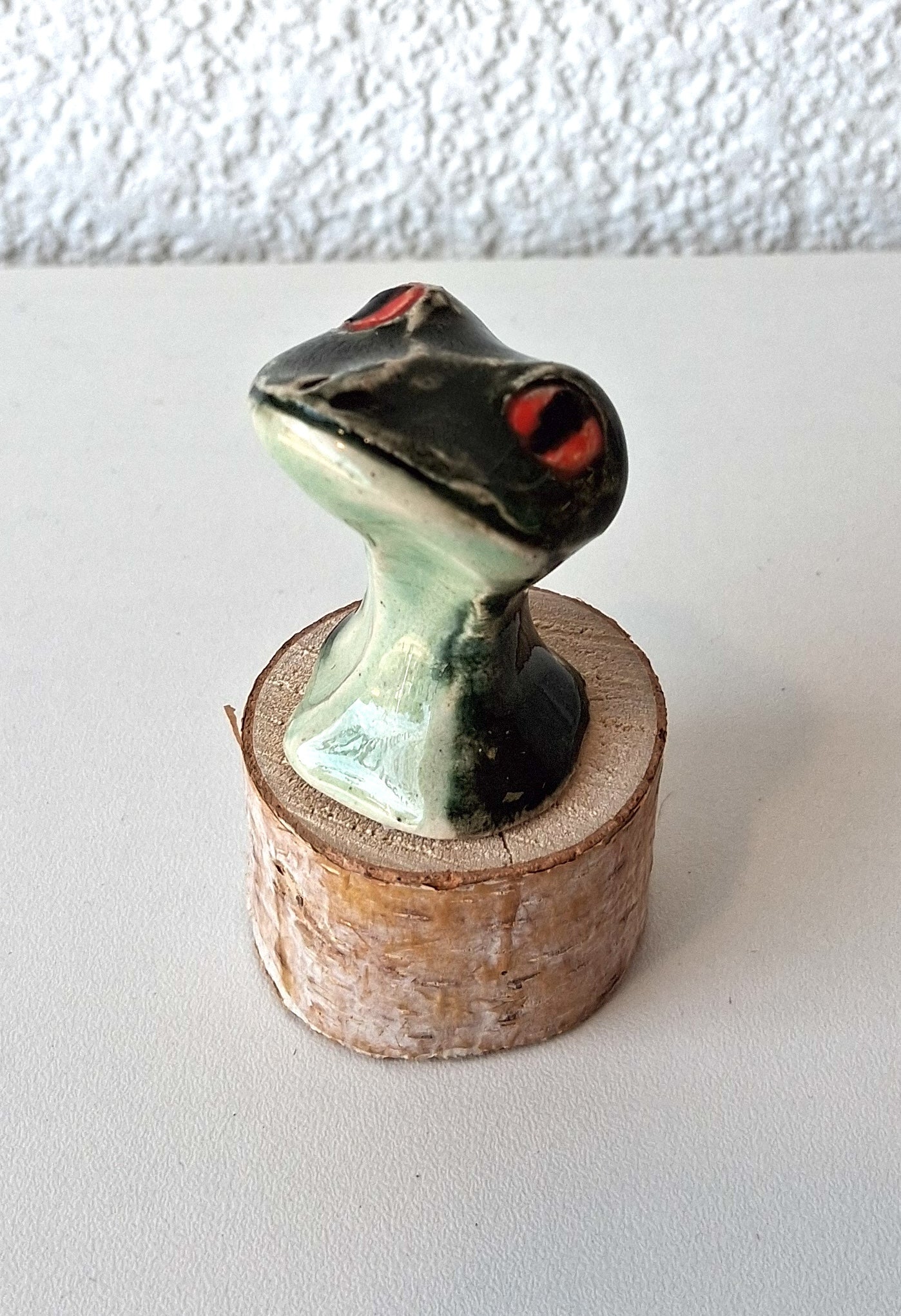 Frog Sculpture- Mossy Wood Arts