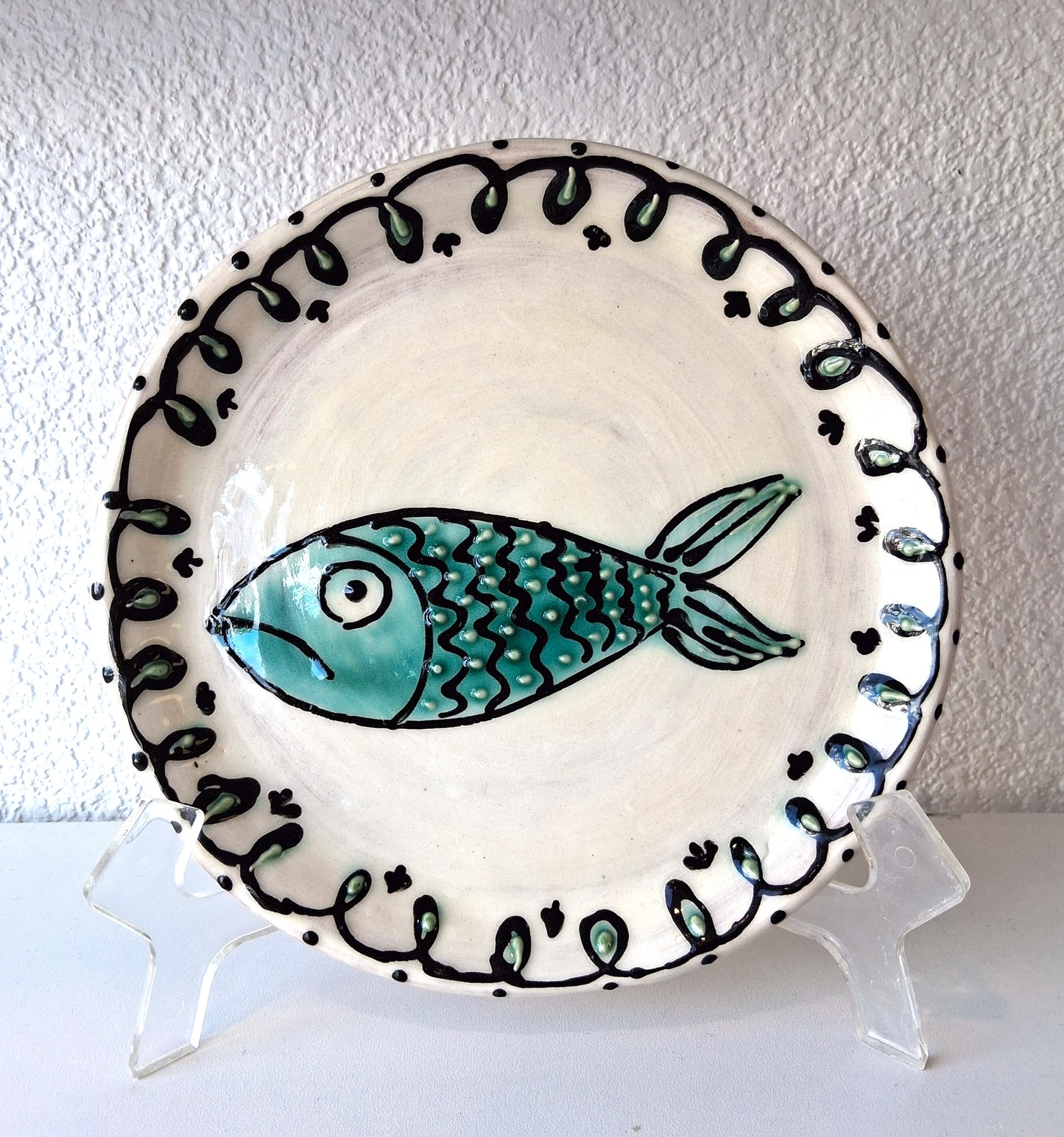 Side Plate Fish 2 - Heather Davidson