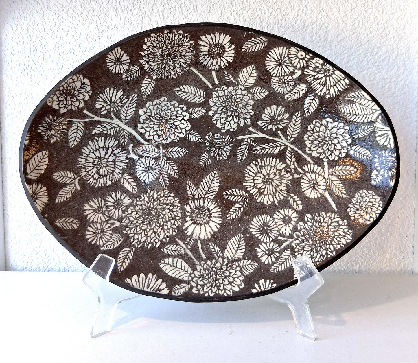 Sgraffito Serving Plate - Tal Shichor
