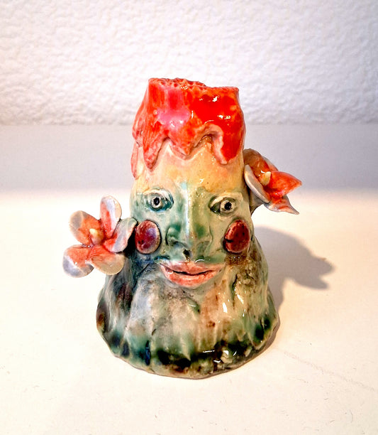 Volcano Vase Small - Mossy Wood Arts