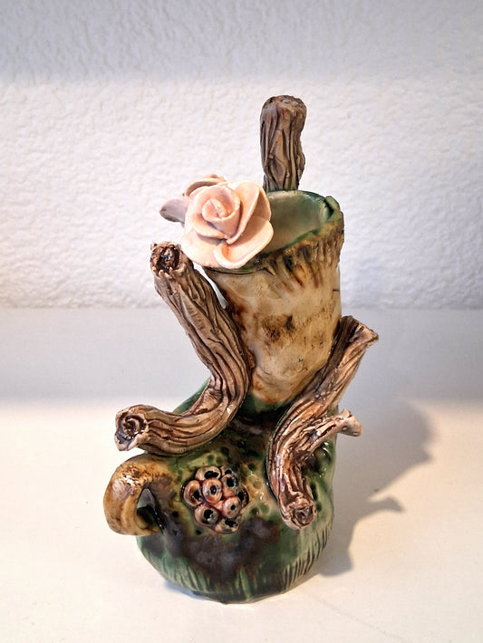 Branch Vase - Mossy Wood Arts