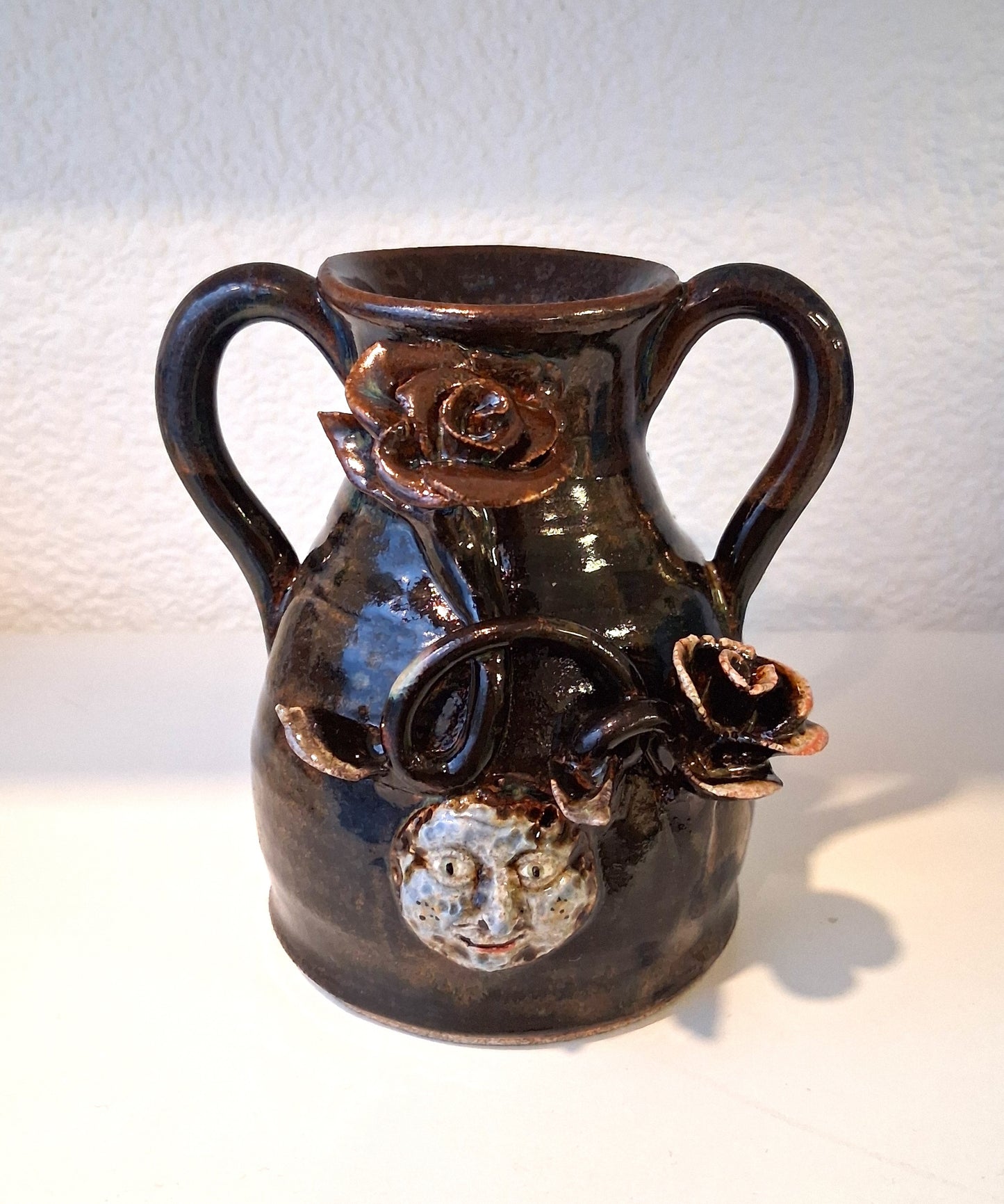 Face Vase - Mossy Wood Arts