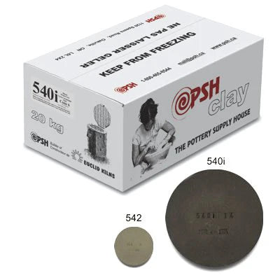 Black 540i 20kg - Pottery Supply House Clay