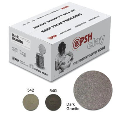 Dark Granite 20kg - Pottery Supply House Clay
