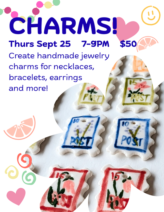 Jewelry Charms! - Thurs Sept 25 - 7-9PM