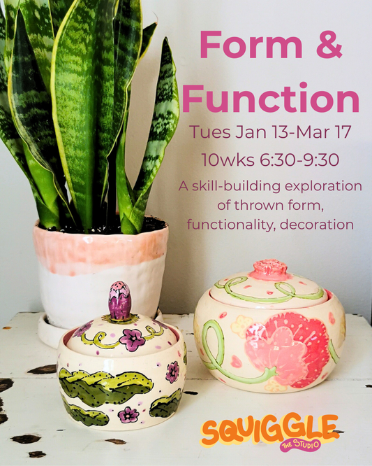 10wk Form and Function ~ Wheel ~ Tues 6:30-9:30 - Jan 13-Mar 17