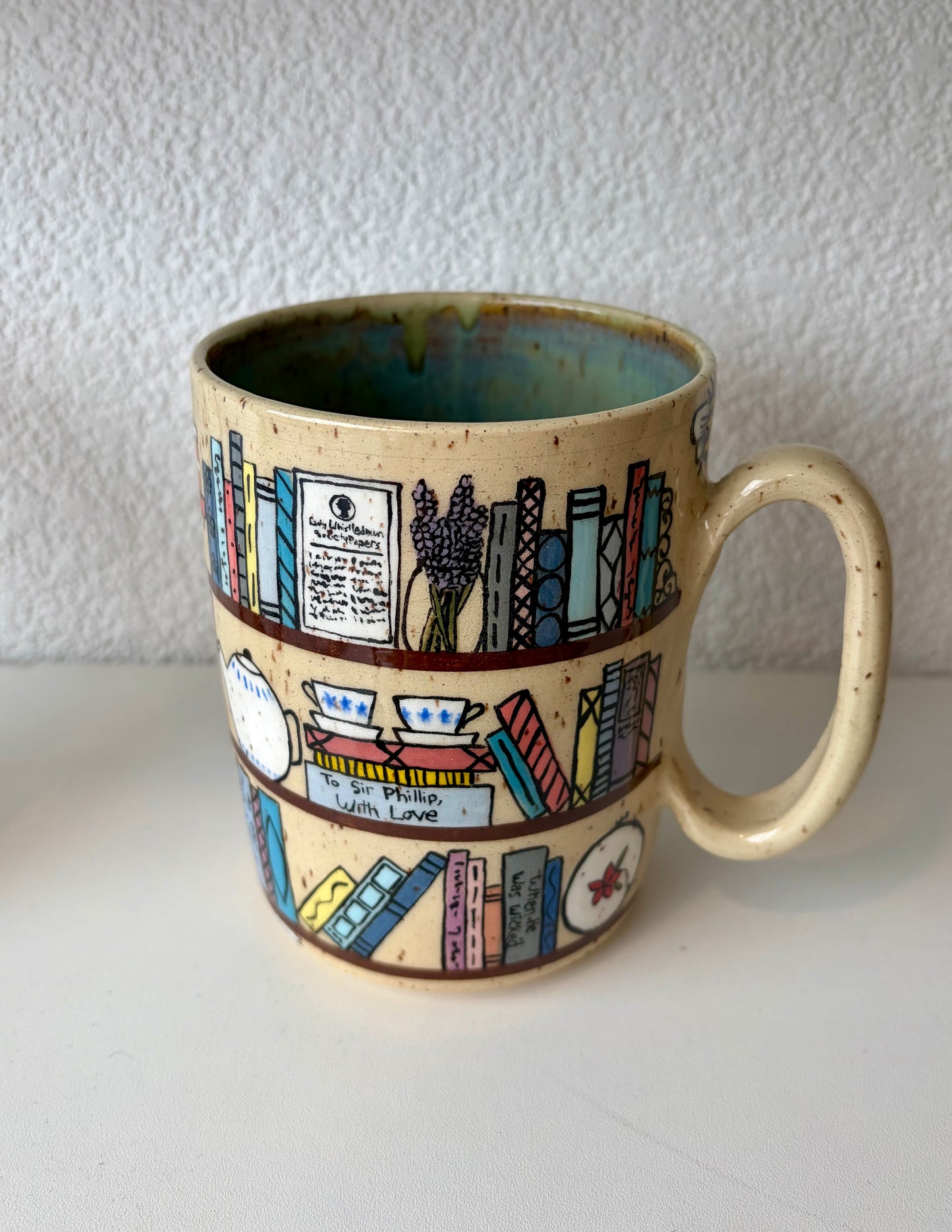Library Mug- Bridgerton - Saggy Pots