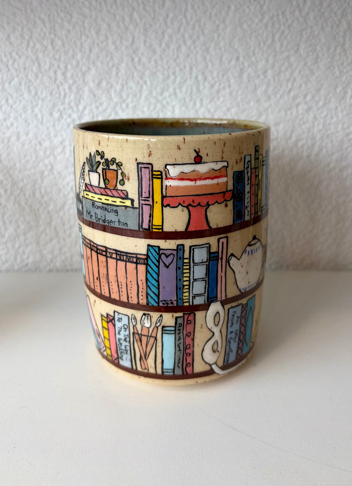 Library Mug- Bridgerton - Saggy Pots