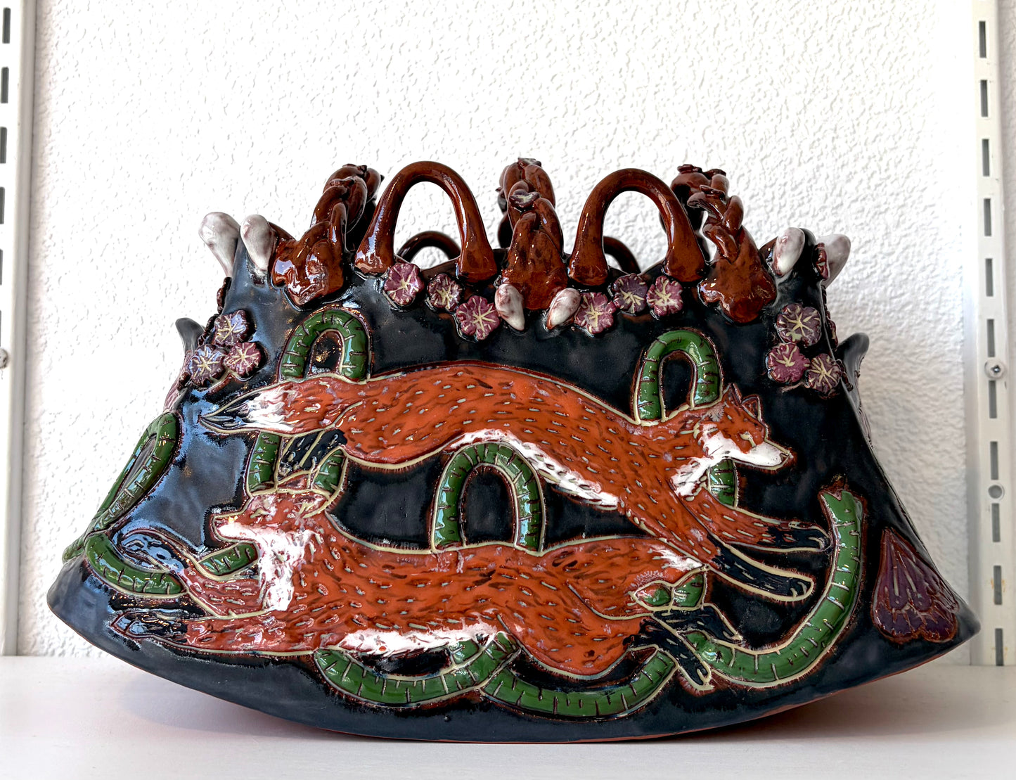 Fox Flower Basket - Zoe Pinnell