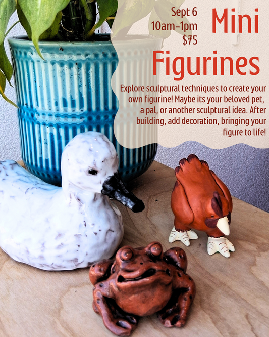Mini Figurines - Sat Sept 6 - 10am-1pm