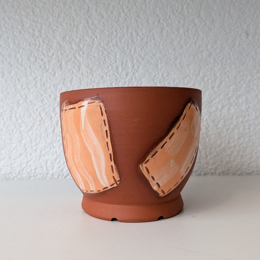 Fibre Patch Plant Pot - Roshan Bashar