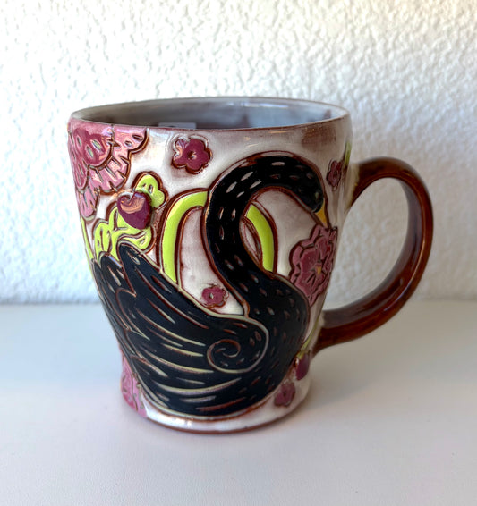 Black Swan Mug - Zoe Pinnell
