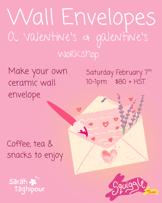 Valentines Day Wall Envelopes - Sat Feb 7 - 10am-1pm