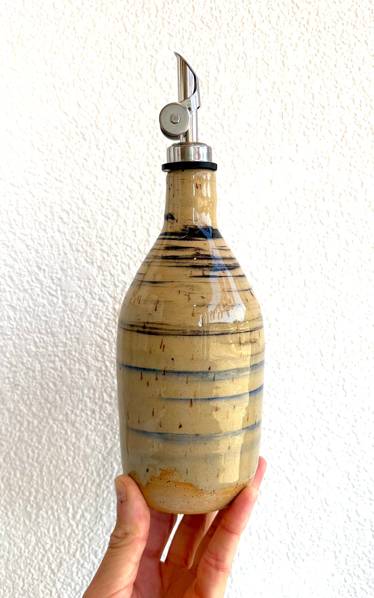 Striped Spouted Bottle - Alex Desbiens