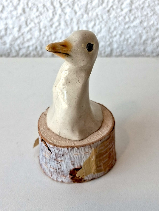 Bird Sculpture- Mossy Wood Arts