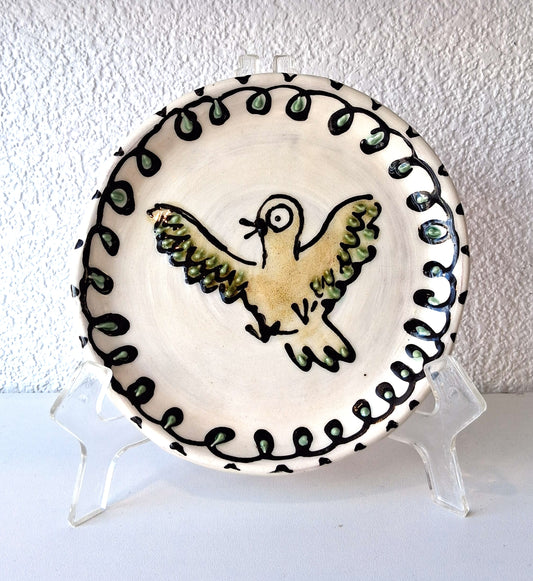 Dessert Plate Bird 2 - Heather Davidson