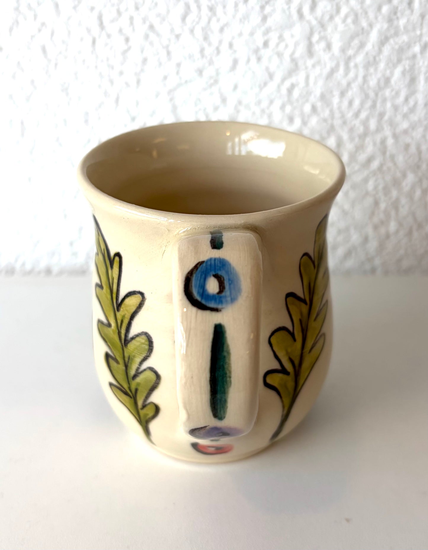 Small Face Mug - Mossy Wood Arts