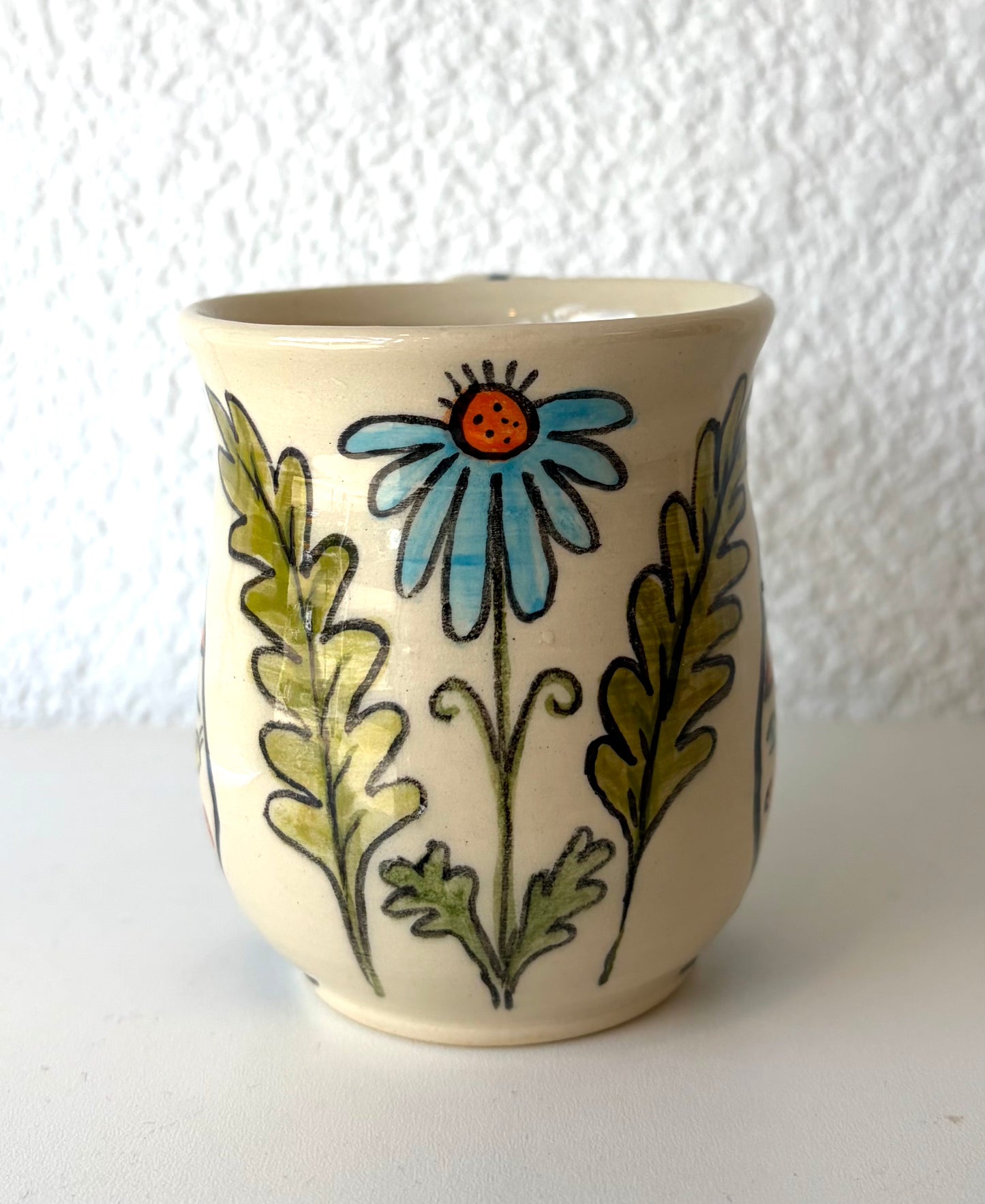 Small Face Mug - Mossy Wood Arts