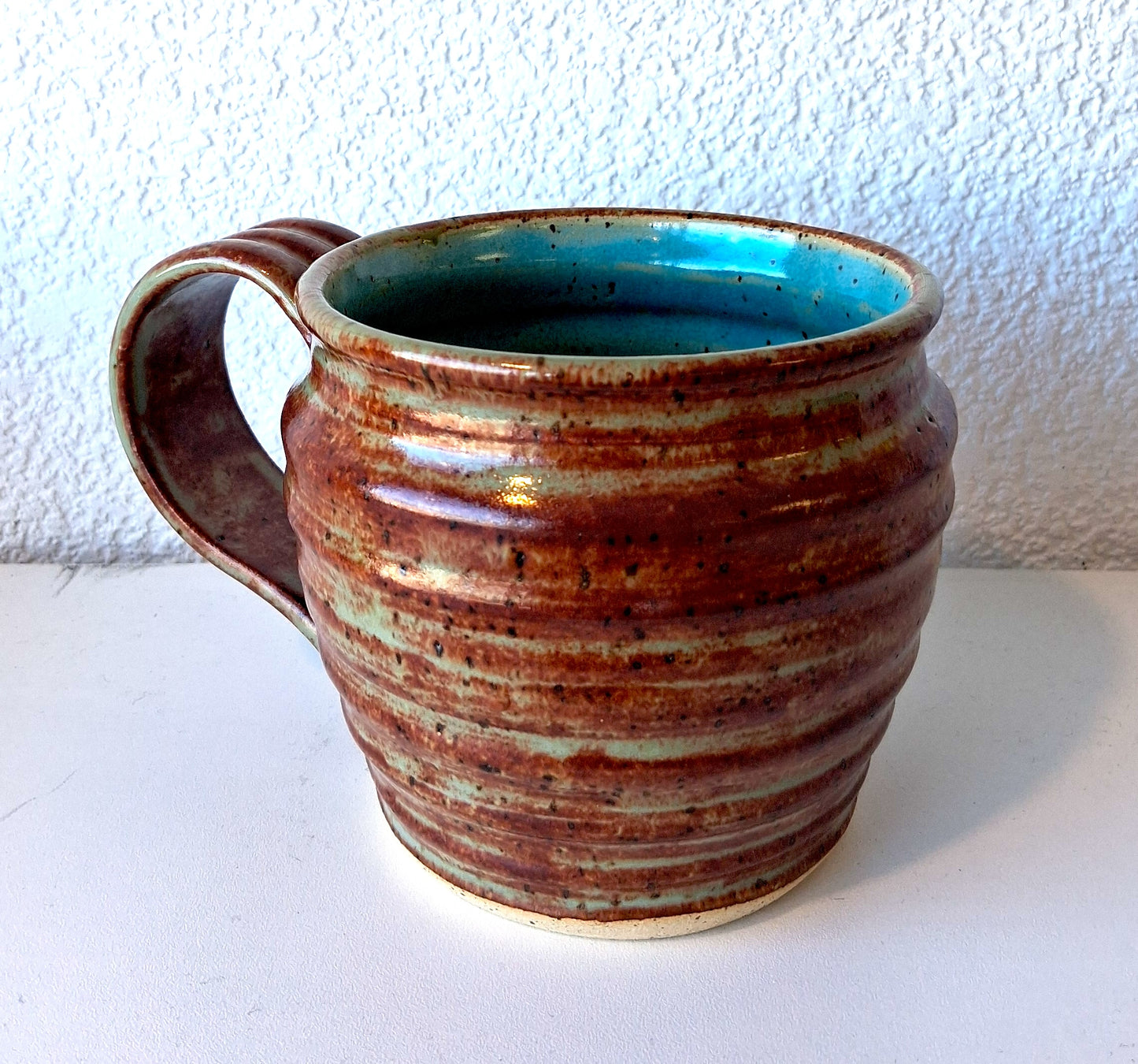 Brown/Blue Mug - Tal Shichor