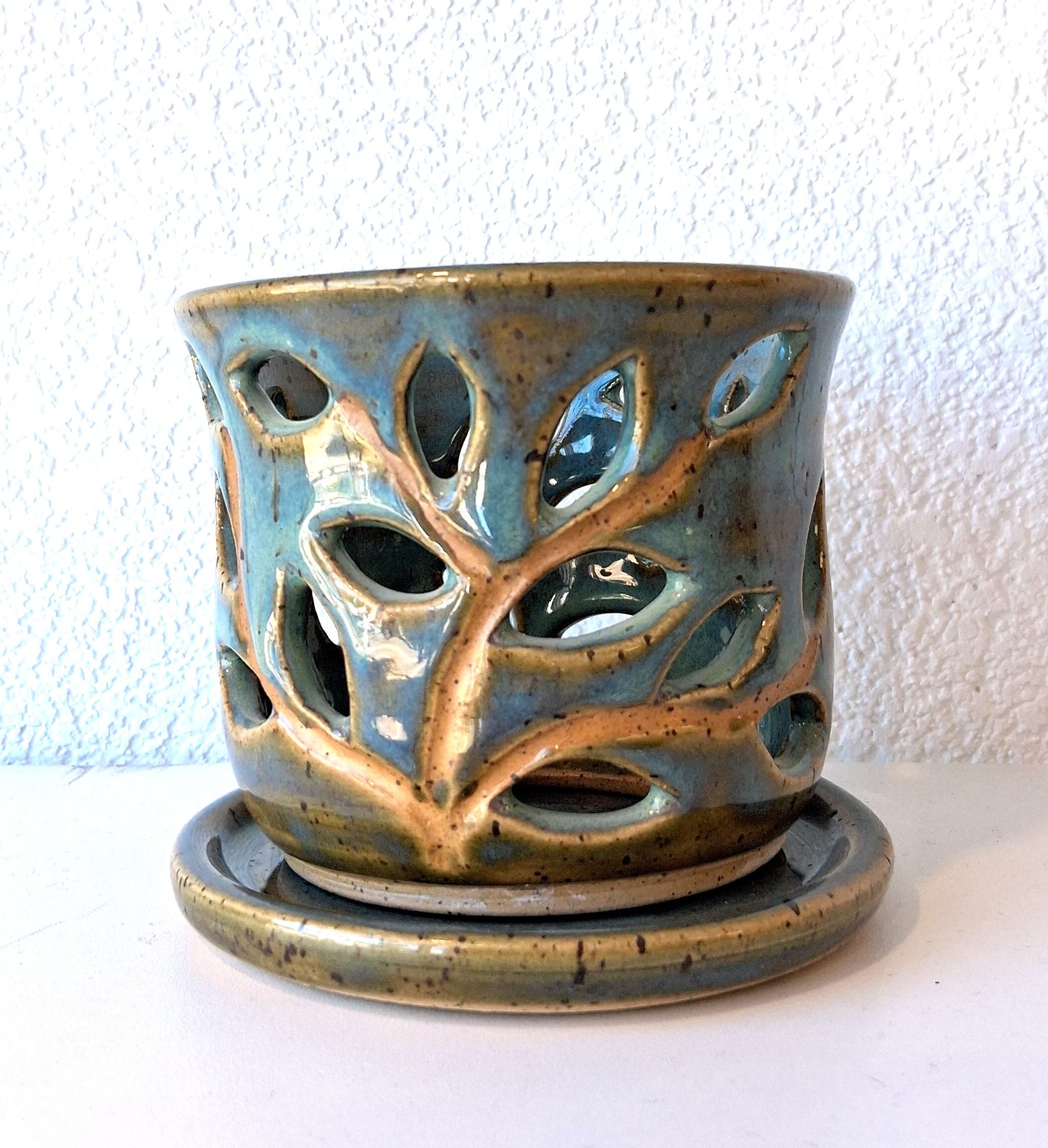 Carved Tealight Holder - Tal Shichor